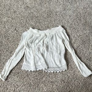 White off the Shoulder Top